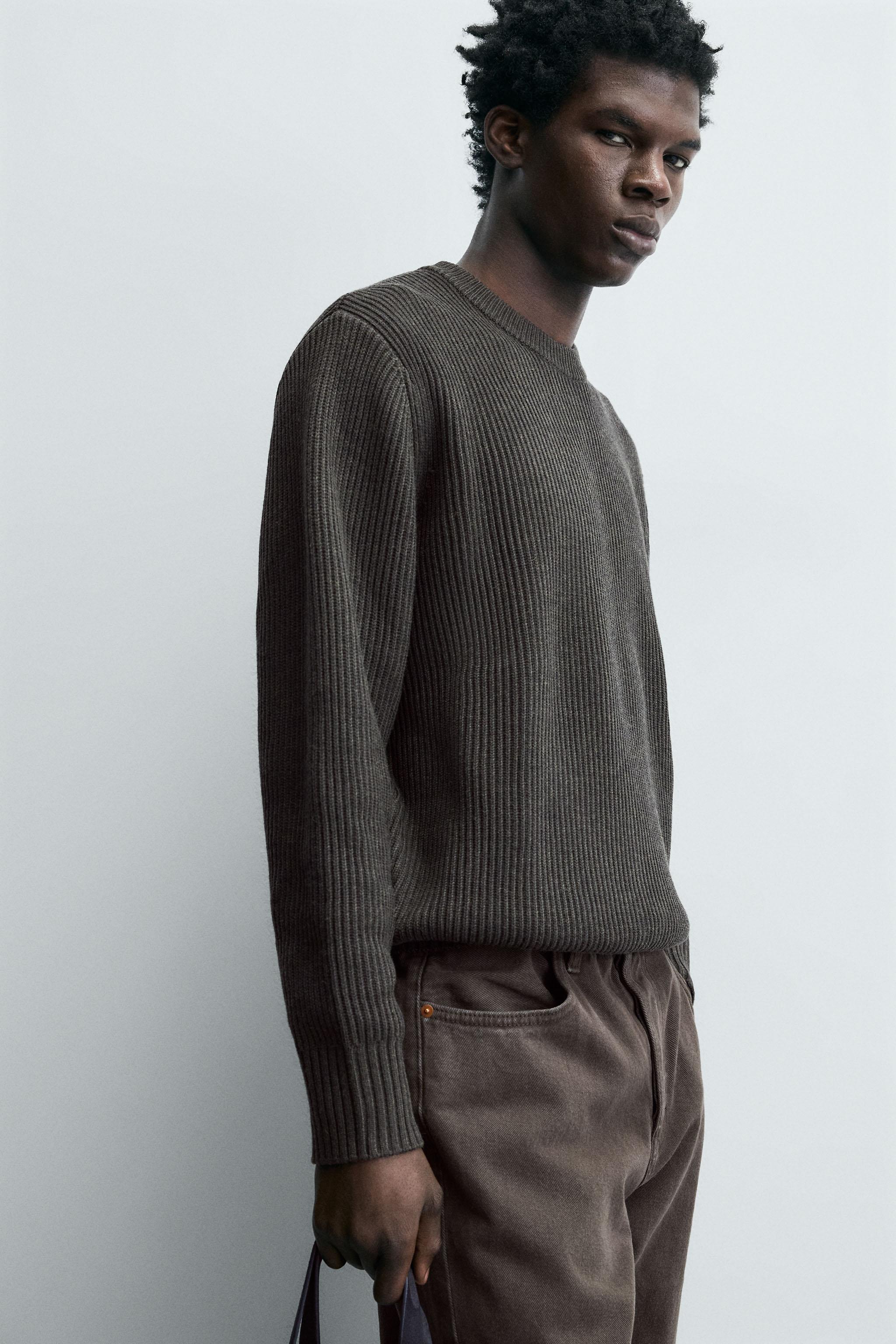 PURL KNIT JUMPER
